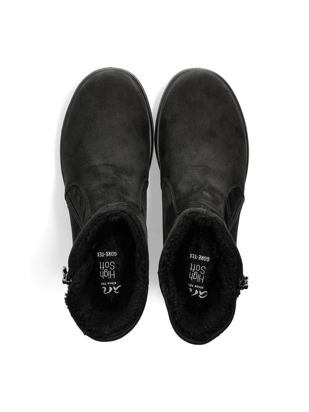 StiefeletteSaas-Fee schwarz