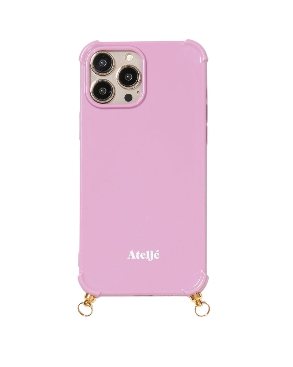 Ateljé Vintage pink recycled iPhone cas
