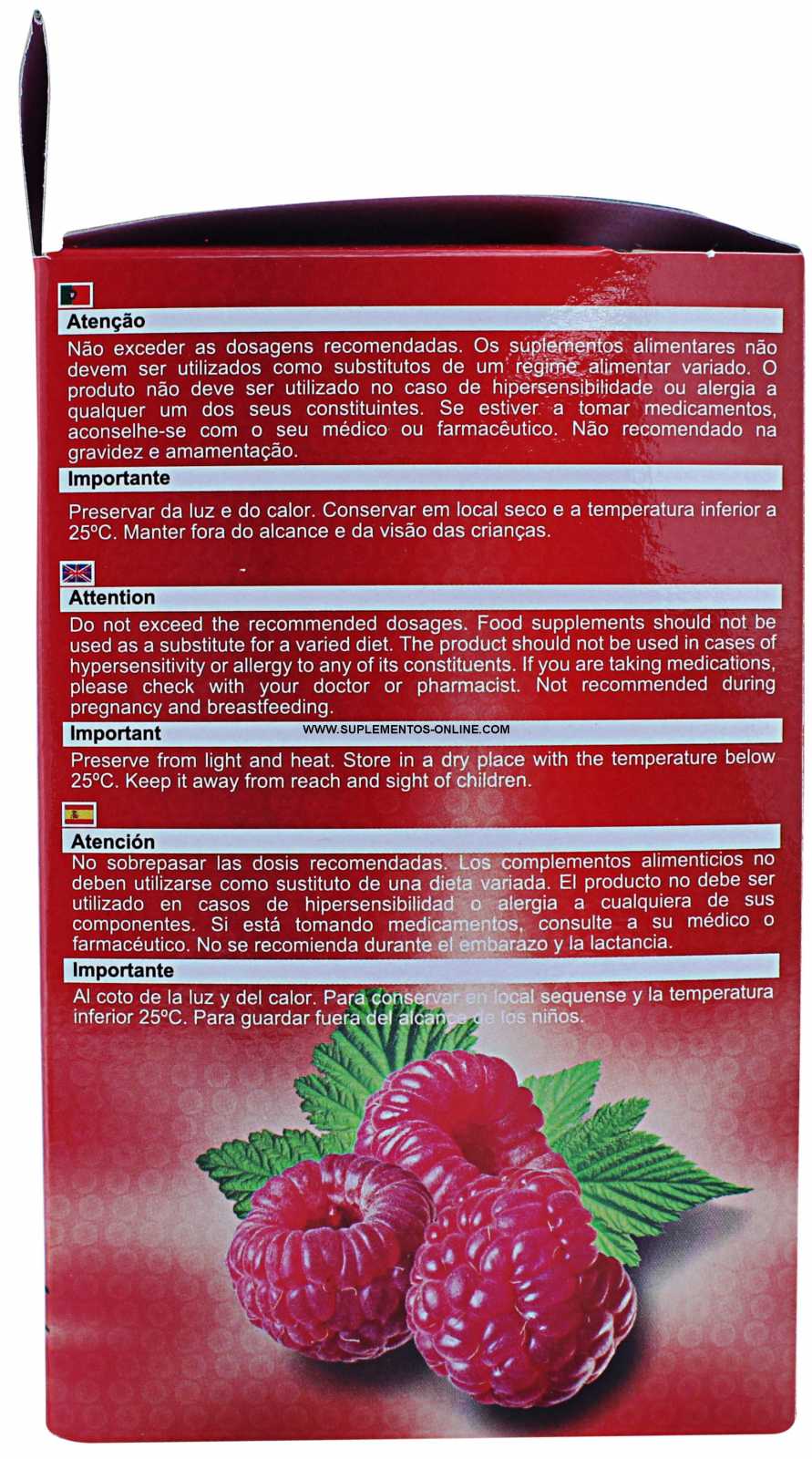 Pharmonate Raspberry Ketone Maxi Plus 60 + 30 cápsulas