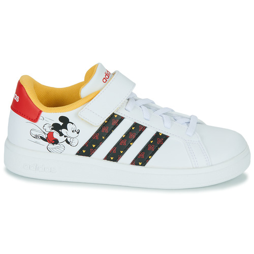 Adidas Sportswear - GRAND COURT MICKEY - Blanc / Mickey