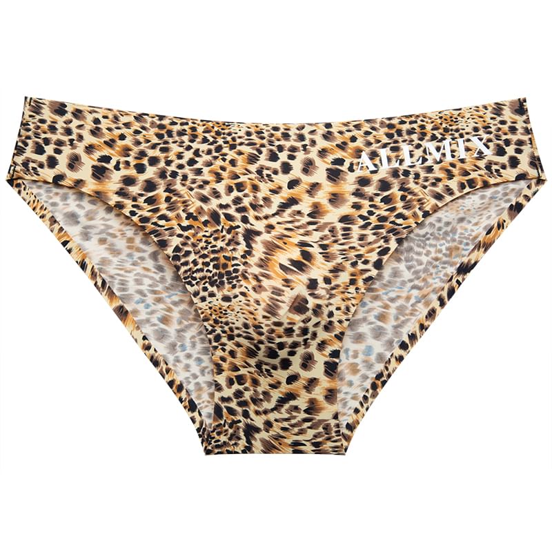 Pancherry - Slip met luipaardprint en letters