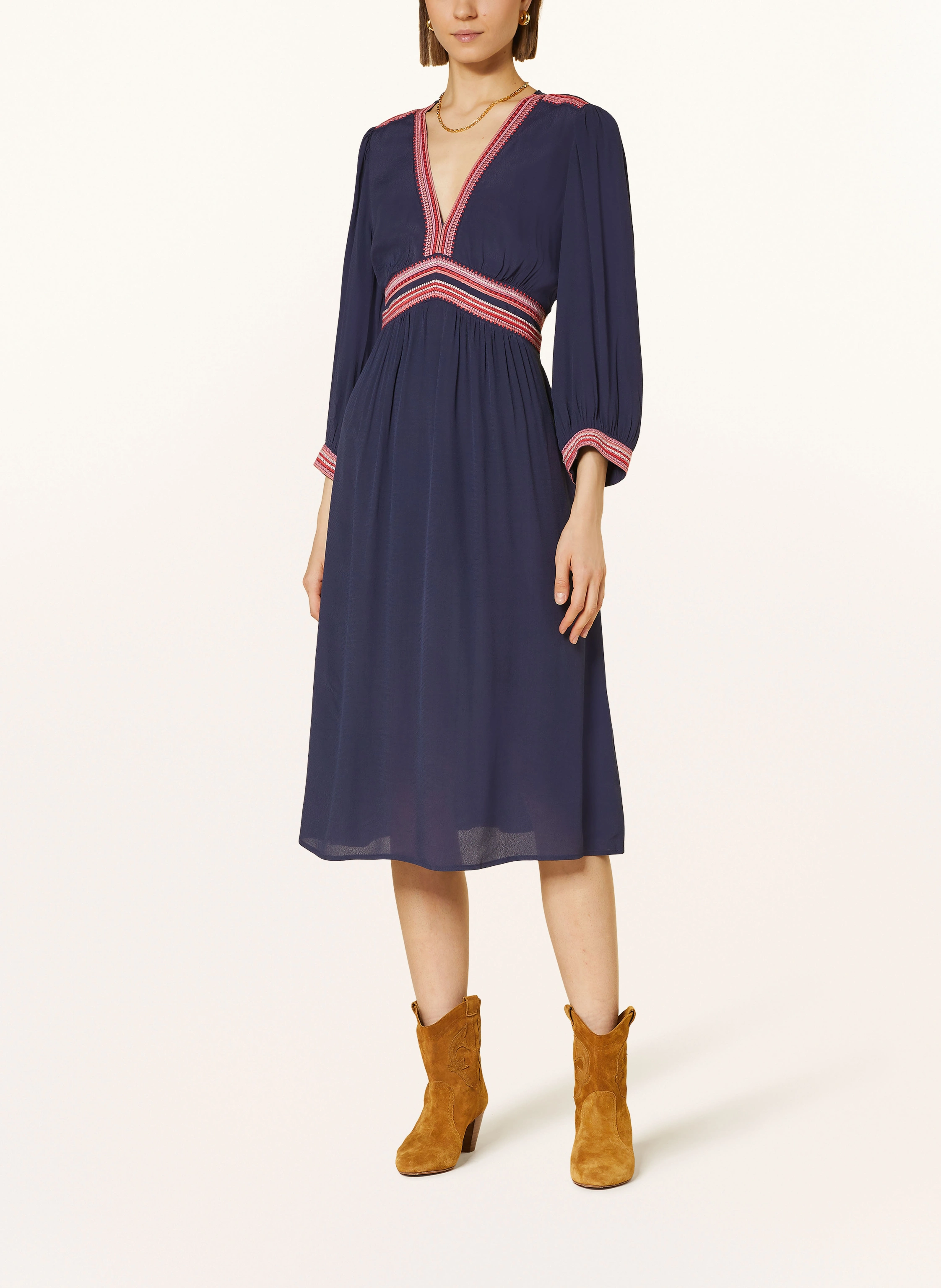 ba&sh Kleid TANINA mit 3/4-Arm