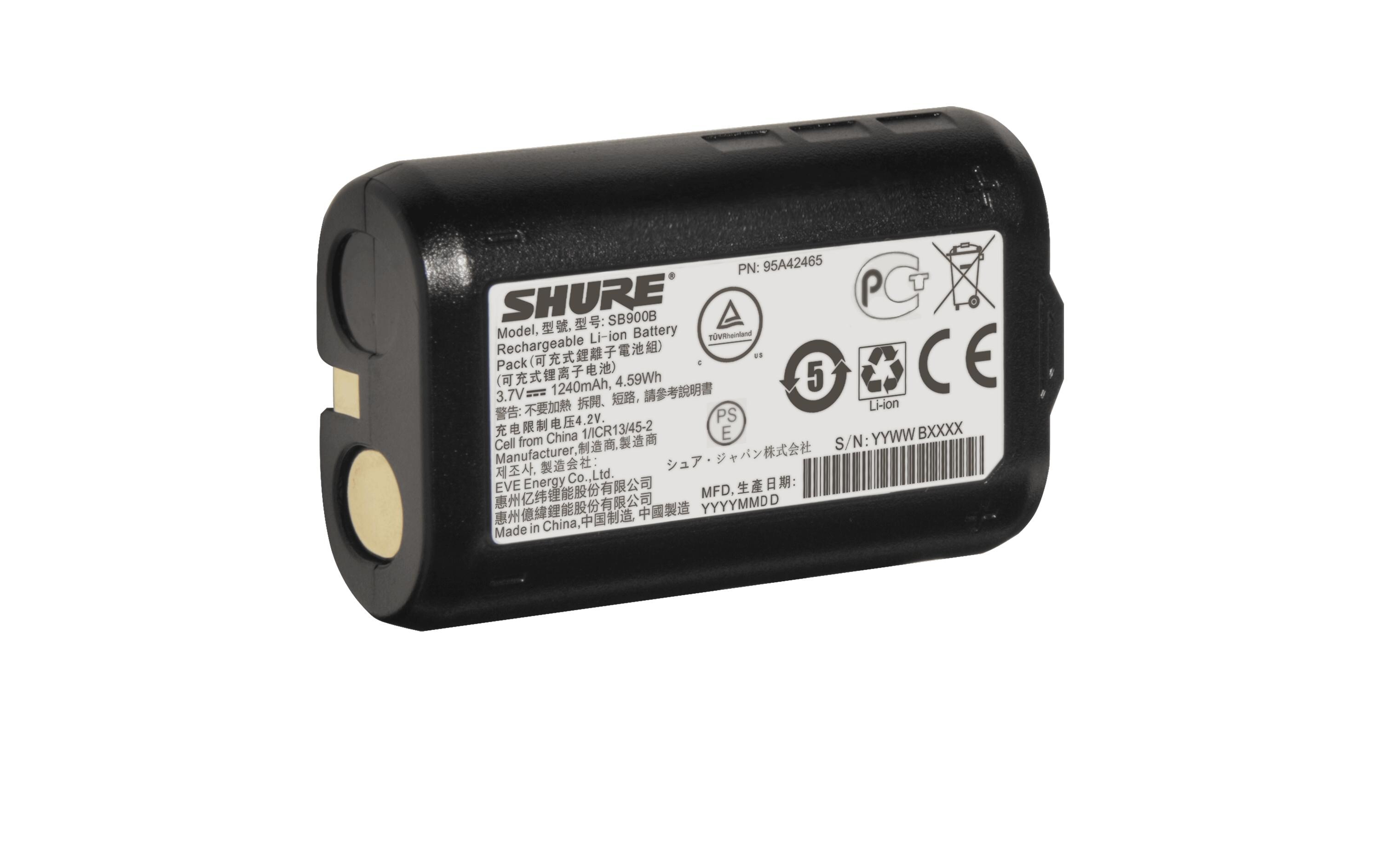 Akku SB900B<br>Lithium-Ionen-Akku