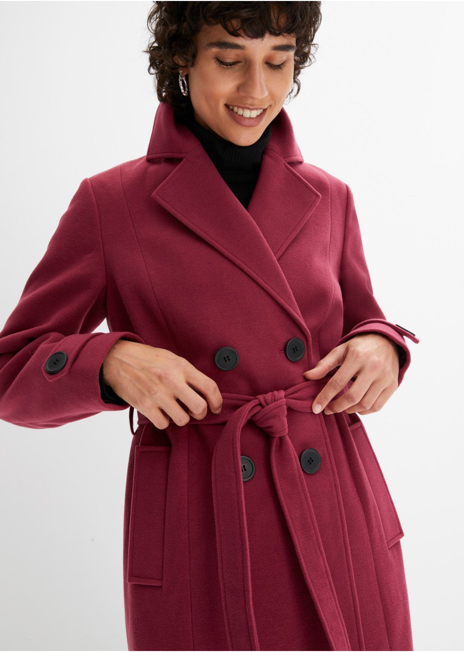 Trench-coat d'hiver