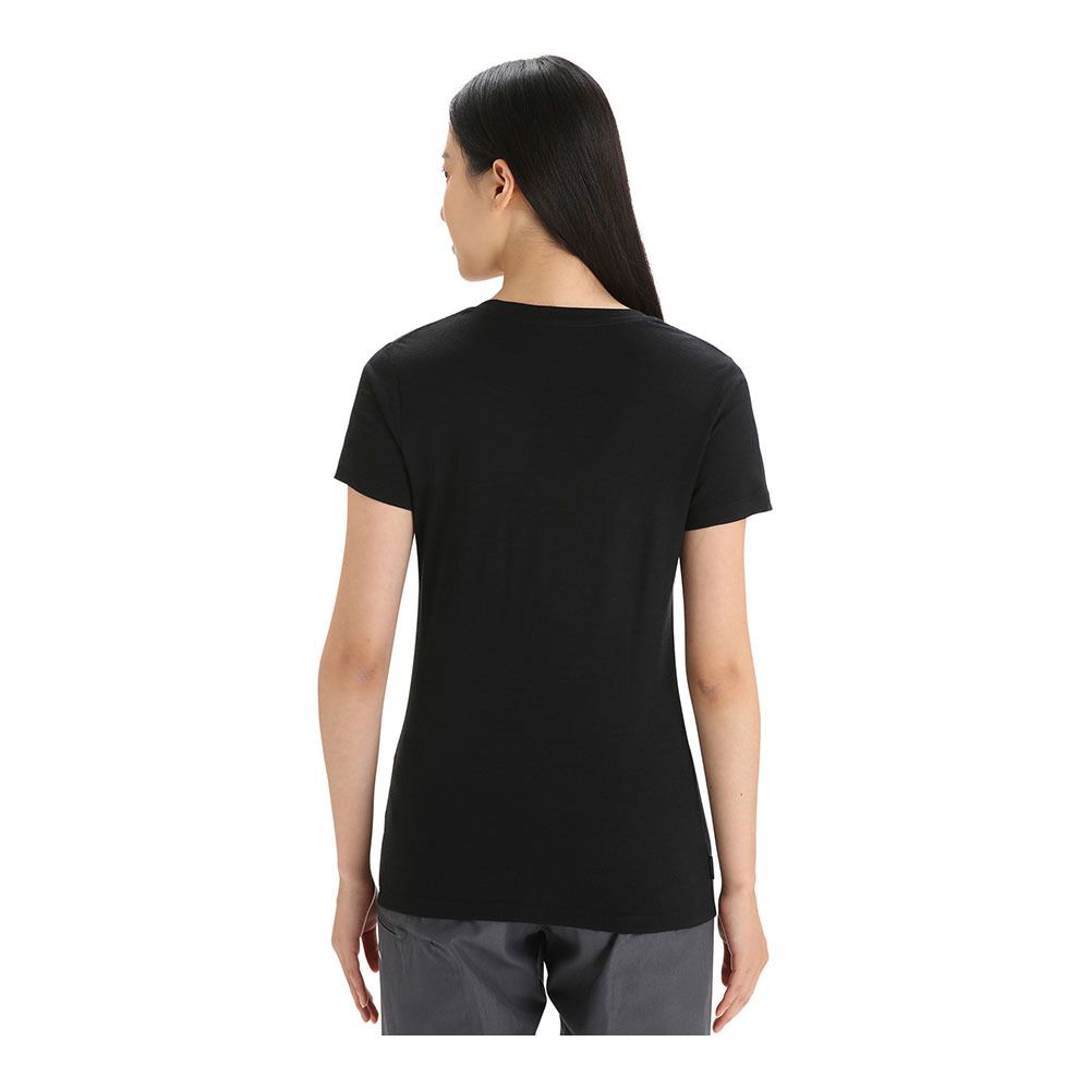 Icebreaker TECH LITE II - Tee-shirt Femme black