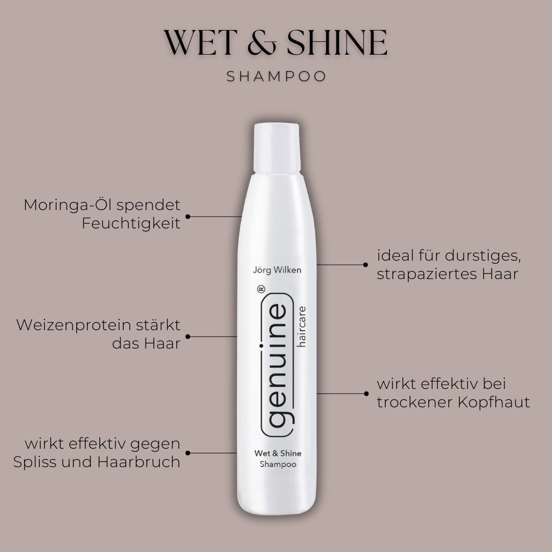 genuine haircare - Wet & Shine Shampoo