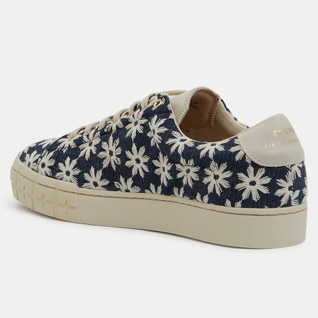 Zespa Baskets bleu/beige
