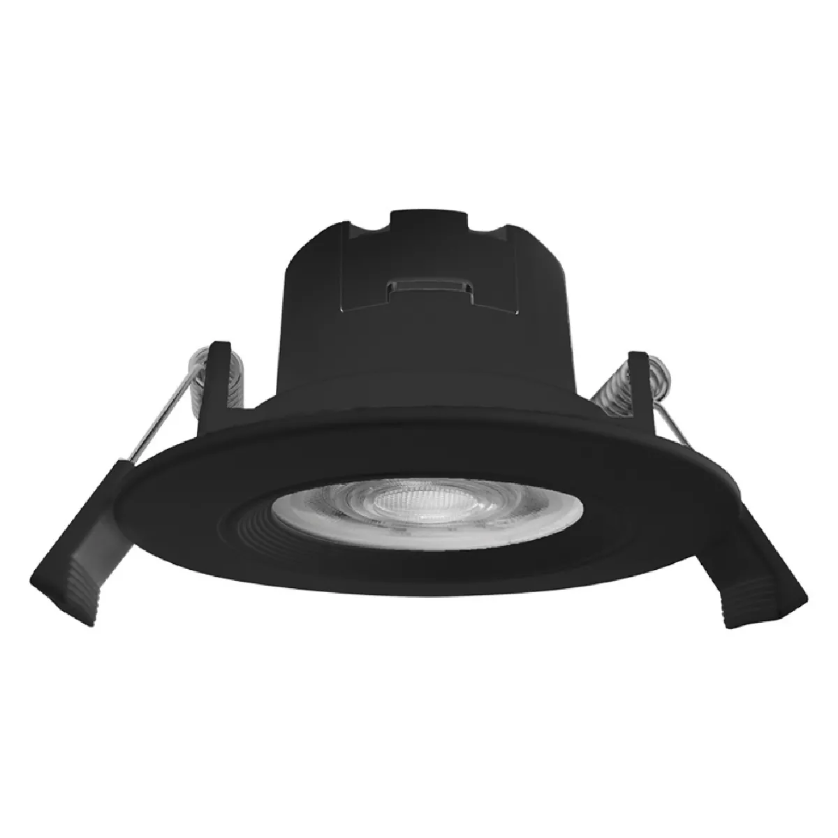 Braytron 10 Spots LED 3en1 Rond 7W - Noir - IP54