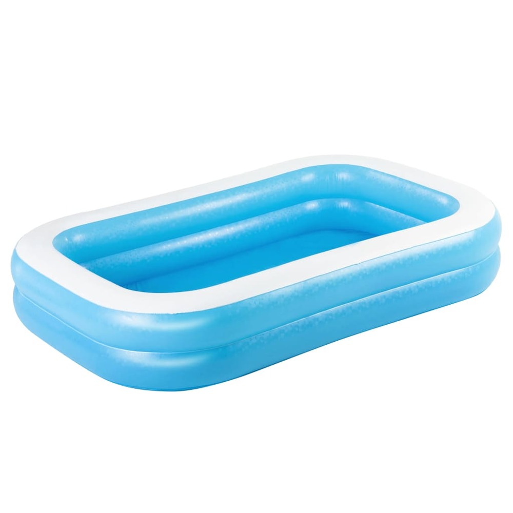 Piscine familiale gonflable rectangulaire 262x175x51 cm