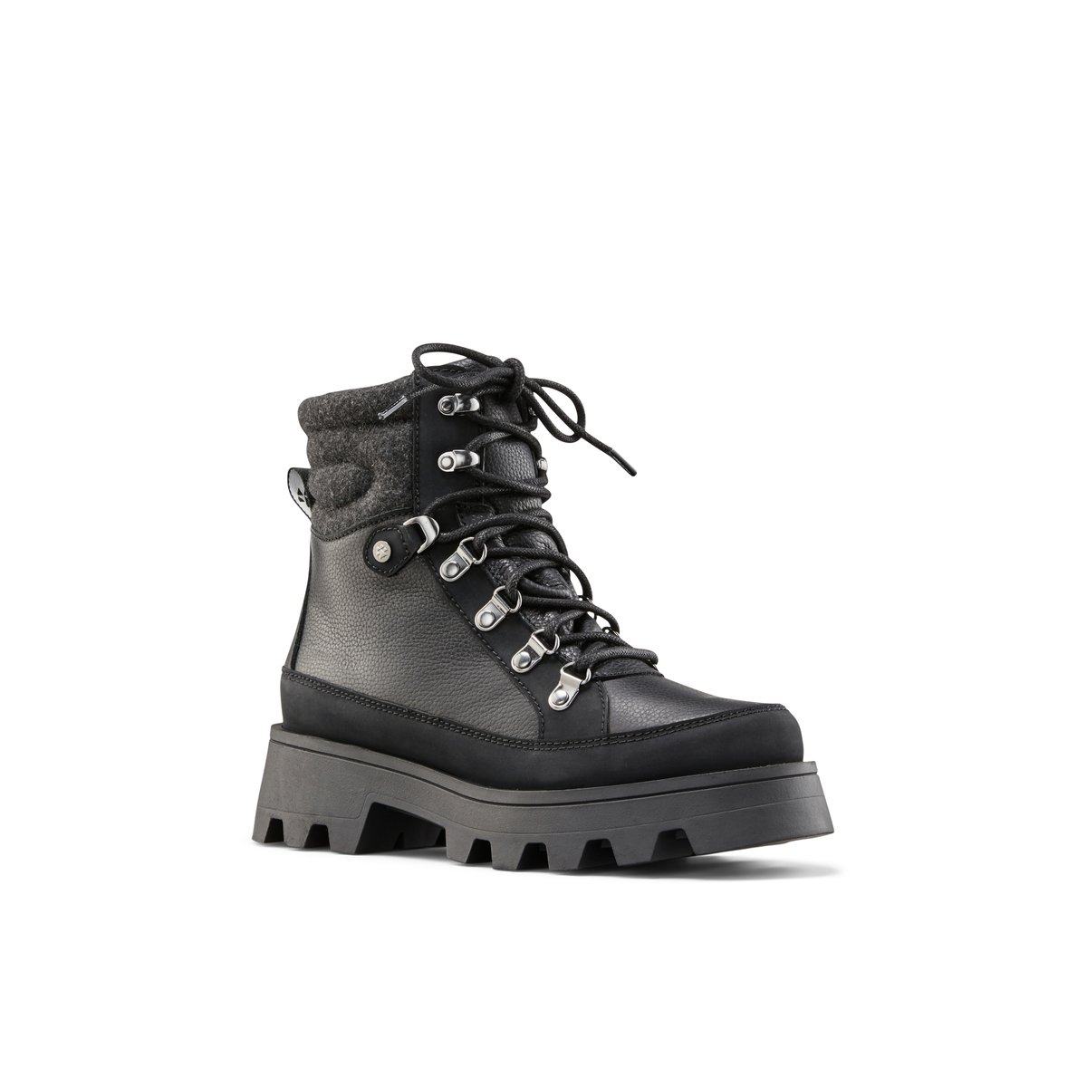 COUGAR-Suma-Bottines d'hiver - Semelle tracteur - Noir