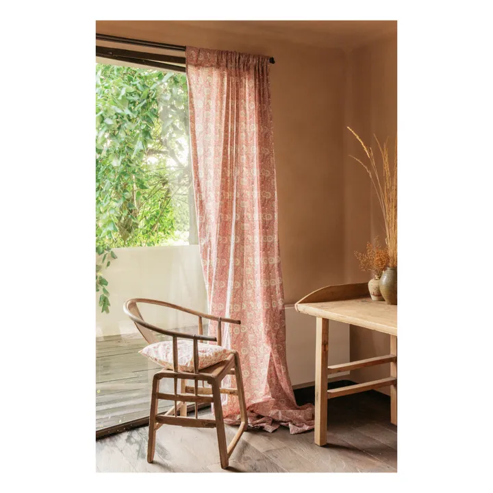 Louise Misha Rideau Colette en coton bio | Rose