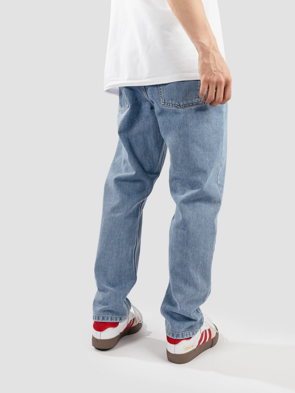 Carhartt WIP Newel Jeans stone bleached blue