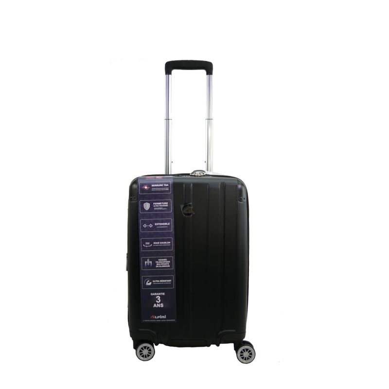 Lot de 3 valises rigides Horizon 3.0 55, 70 et 80 cm Black