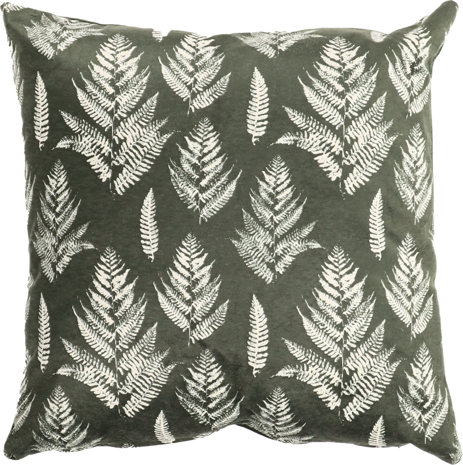 Sierkussen Leaf groen 45 x 45 x 10 cm