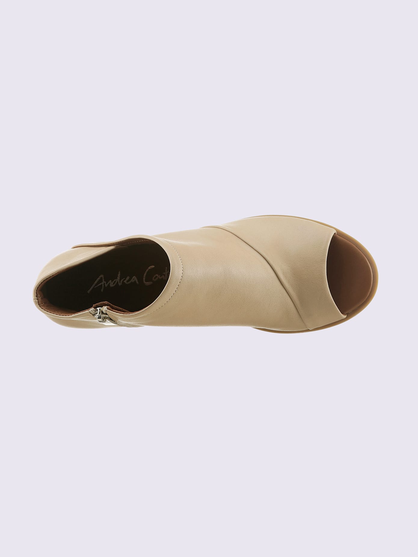 Sandales cuir nappa de vache