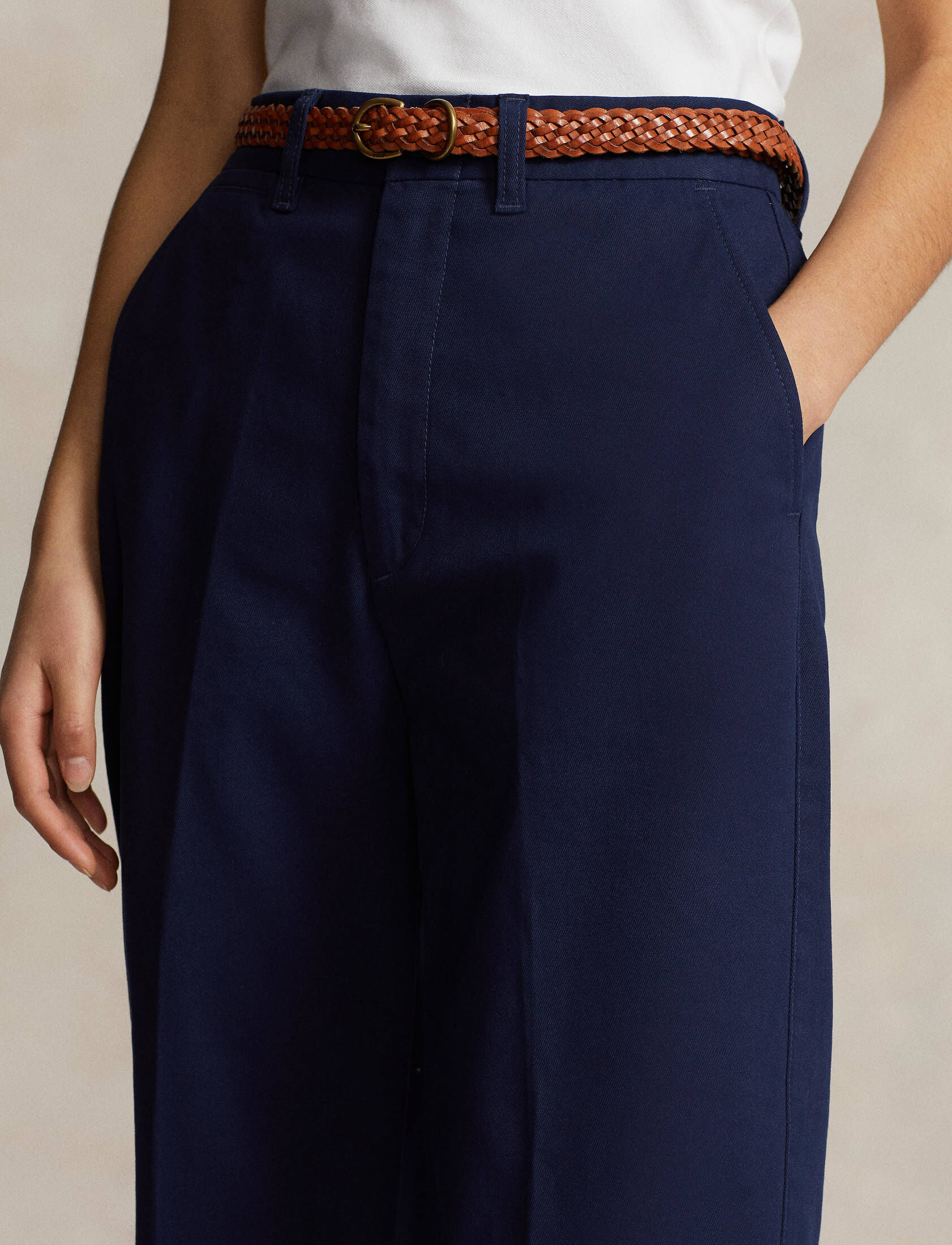 Polo Ralph Lauren| Damen Chinohose verkürzt