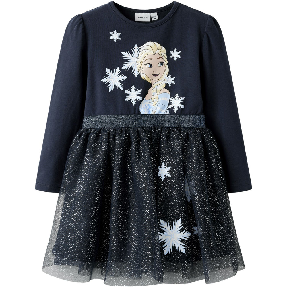 Køb Name It Navy Blazer Nmfosimi Frozen Ls Tulle Dress Wdi
