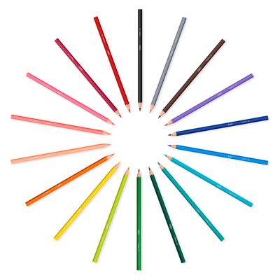 BIC Kids Tropicolors 2 - 18 Crayons de couleur
