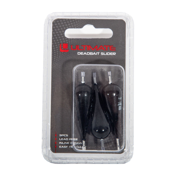 Flotteurs vif/posé Ultimate Deadbait Slider Lead Free (3 pcs)