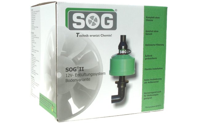SOG Typ 320S Saneo Entlüftungssystem Bodenvariante 12 V
