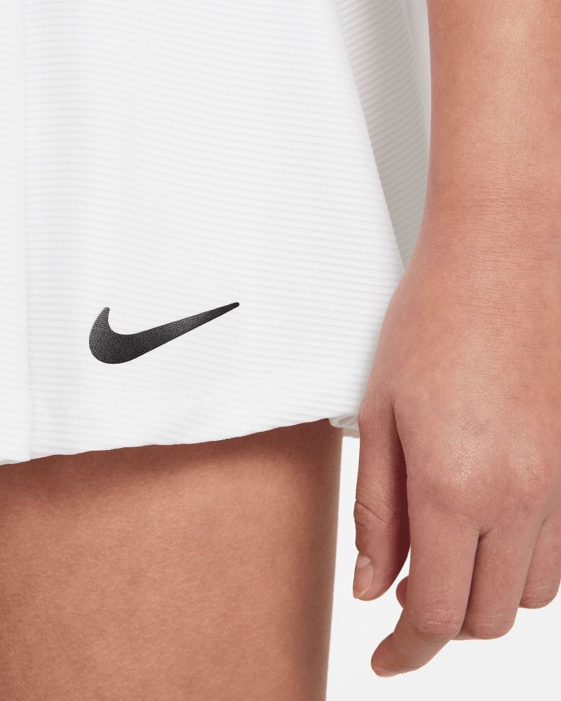 Jupe de tennis Nike NikeCourt Blanc pour enfant