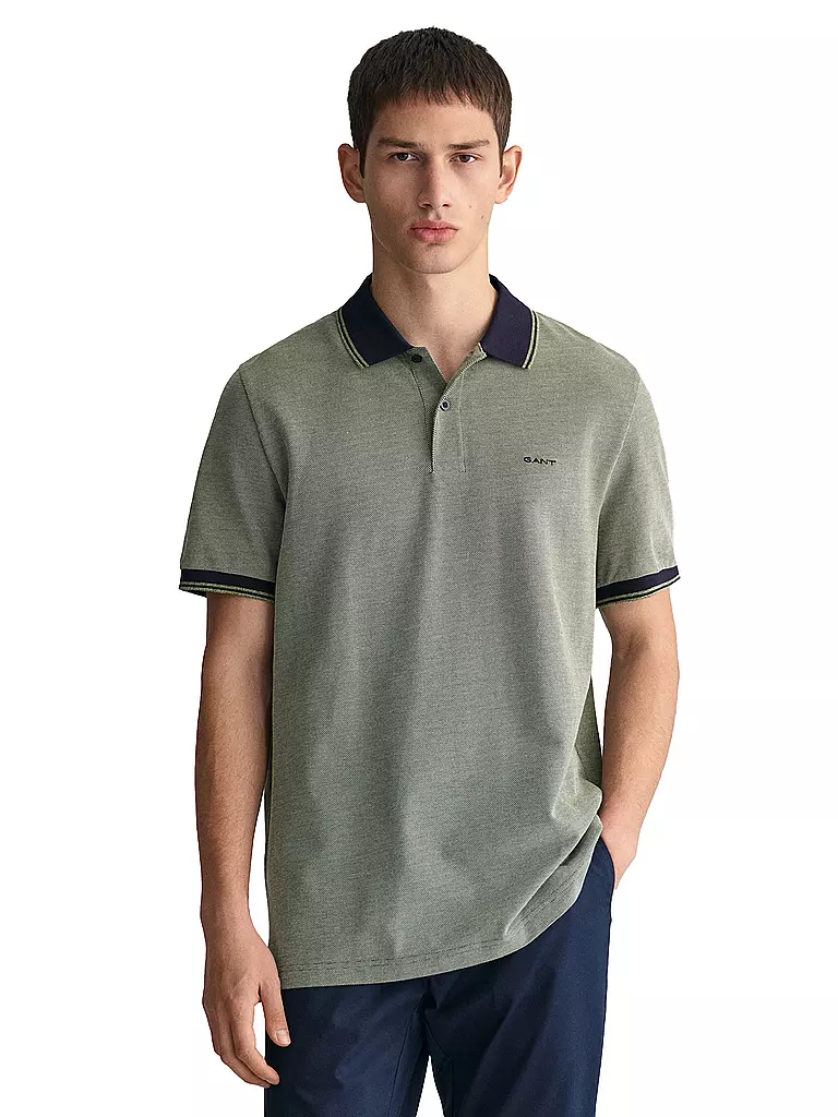 GANT Poloshirt dunkelgrün