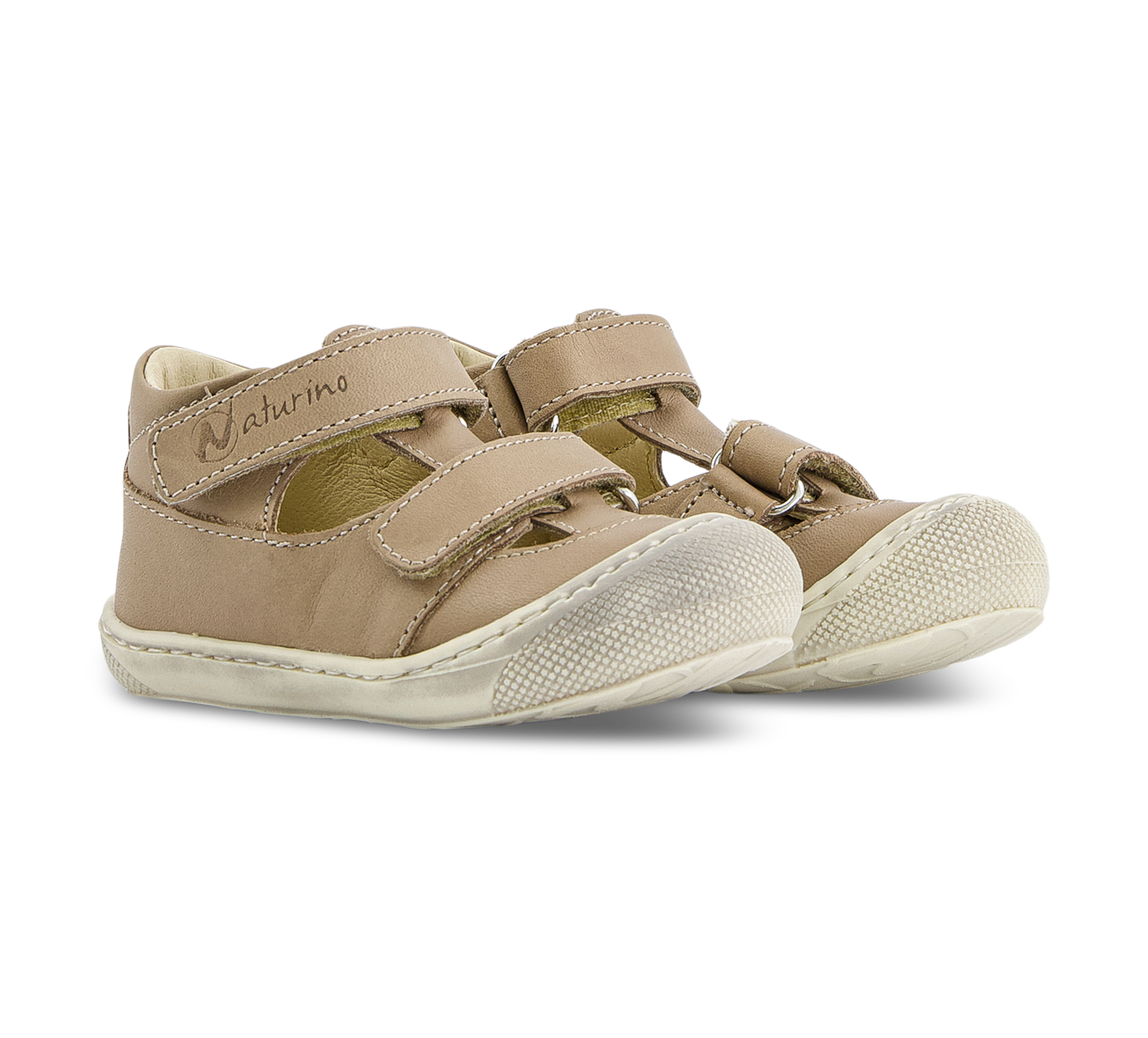 Naturino Puffy - Geschlossene Sandalen beige/taupegrau