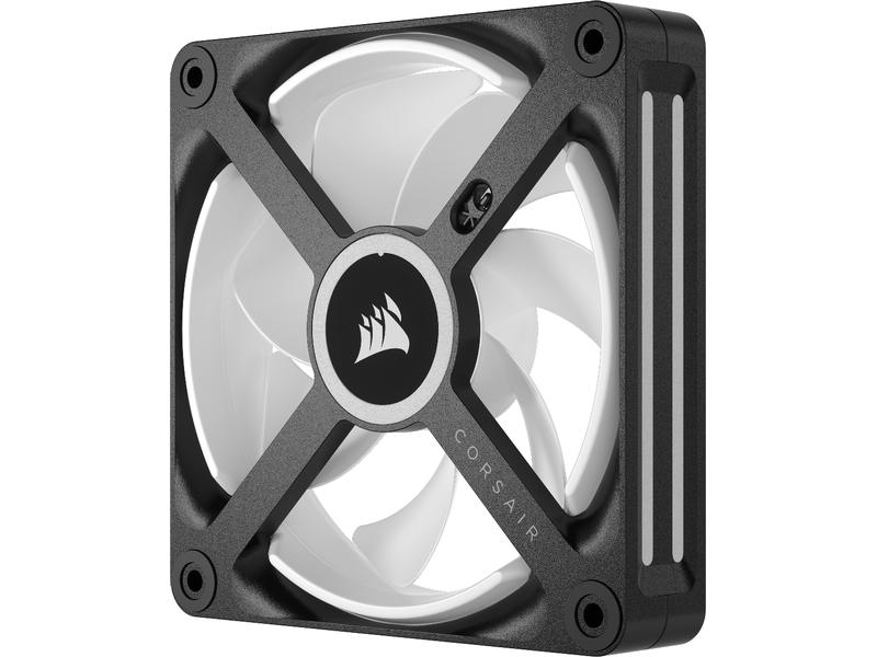 Corsair PC-Lüfter iCUE QX120 RGB Expansion Kit Schwarz 120-mm-PWM-Lüfter-Erweiterungskit
