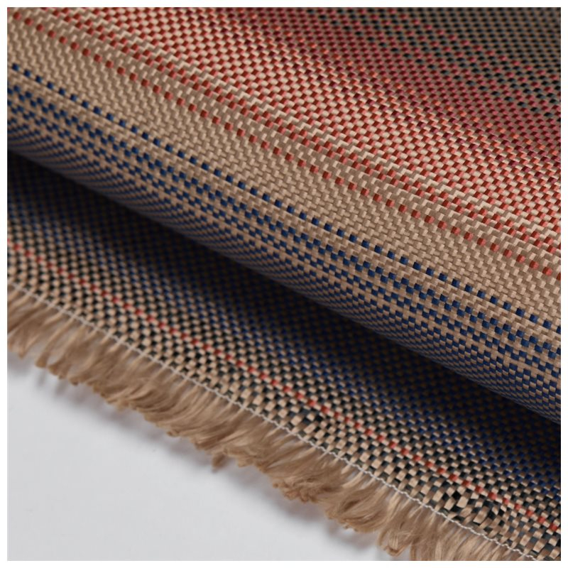 iPhone 17 Pro MagEZ Fushion Weaving MagSafe Aramid Schutzhülle (KI1702SP) - Sunset (Rot / Schwarz)