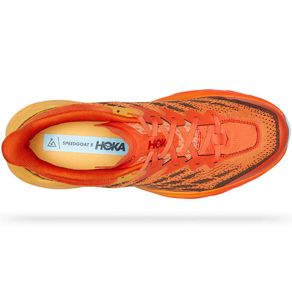 Chaussure trail HOKA ONE ONE SPEEDGOAT 5 PUFFIN’S BILL/AMBER YELLOW