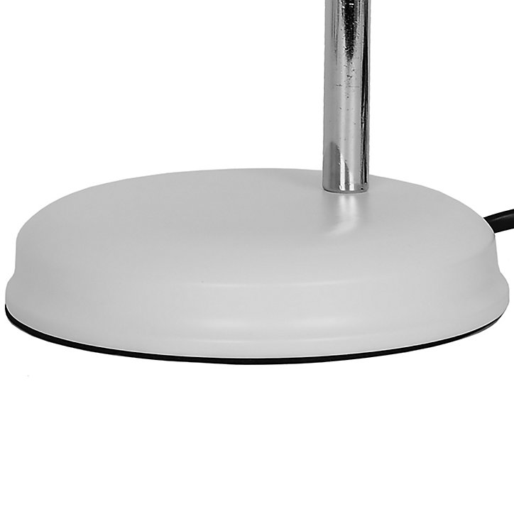 Lampe de bureau Naraji E27 IP20 blanc