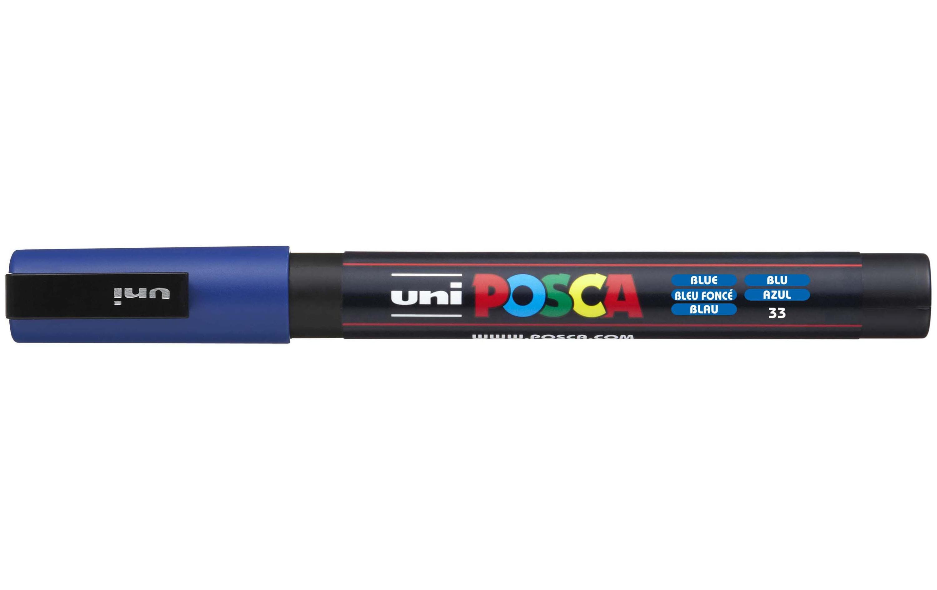 Permanent-Marker POSCA 0.9-1.3 mm BlauUniversell einsetzbarer Marker