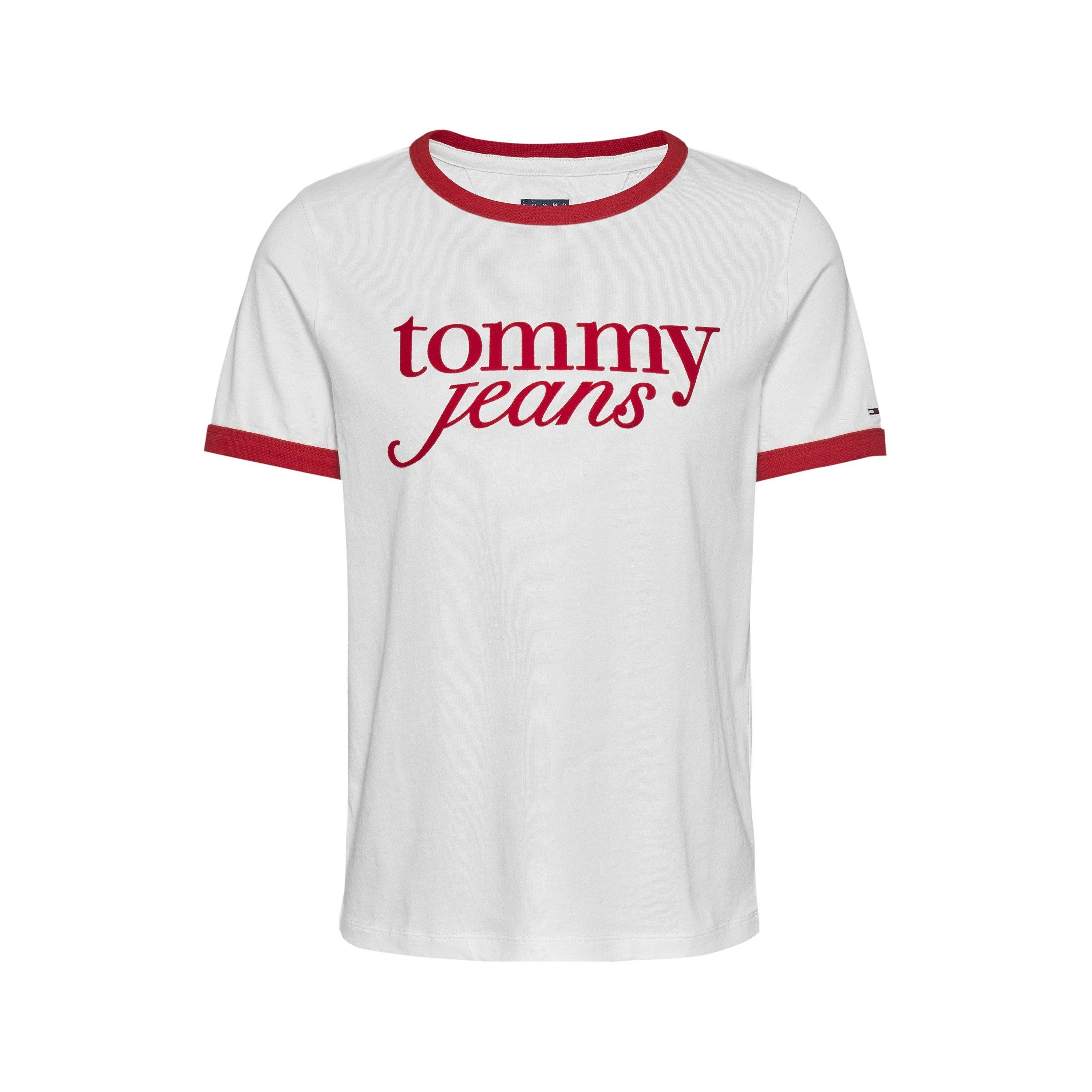 Tommy Jeans Script Ringer T Shirt