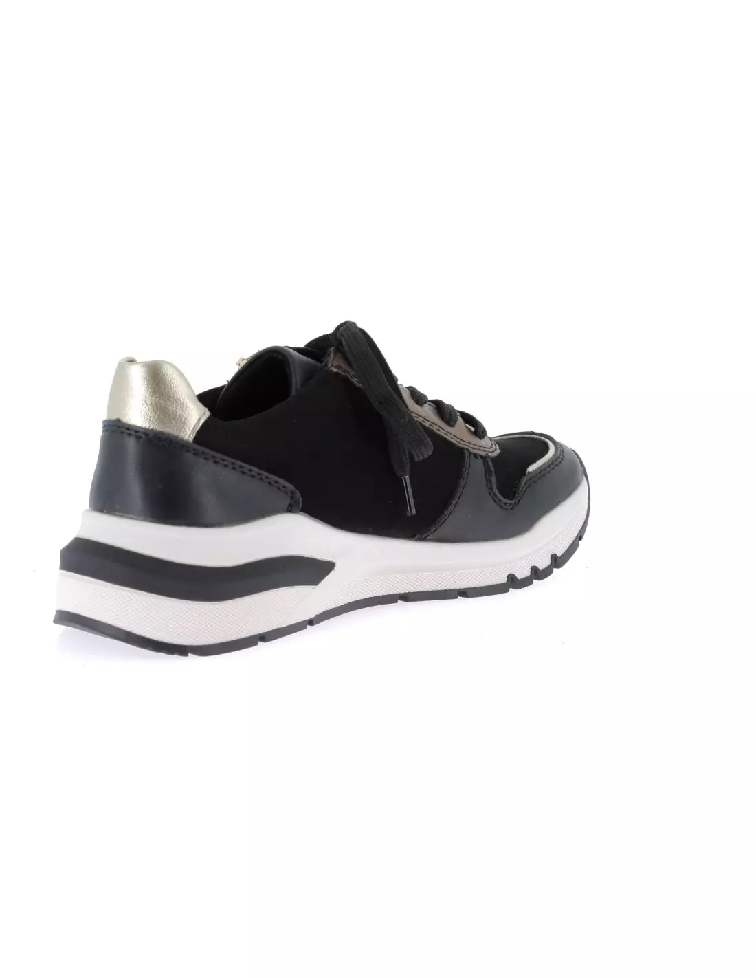 RIEKER M6616 - Baskets SchwarzGinger