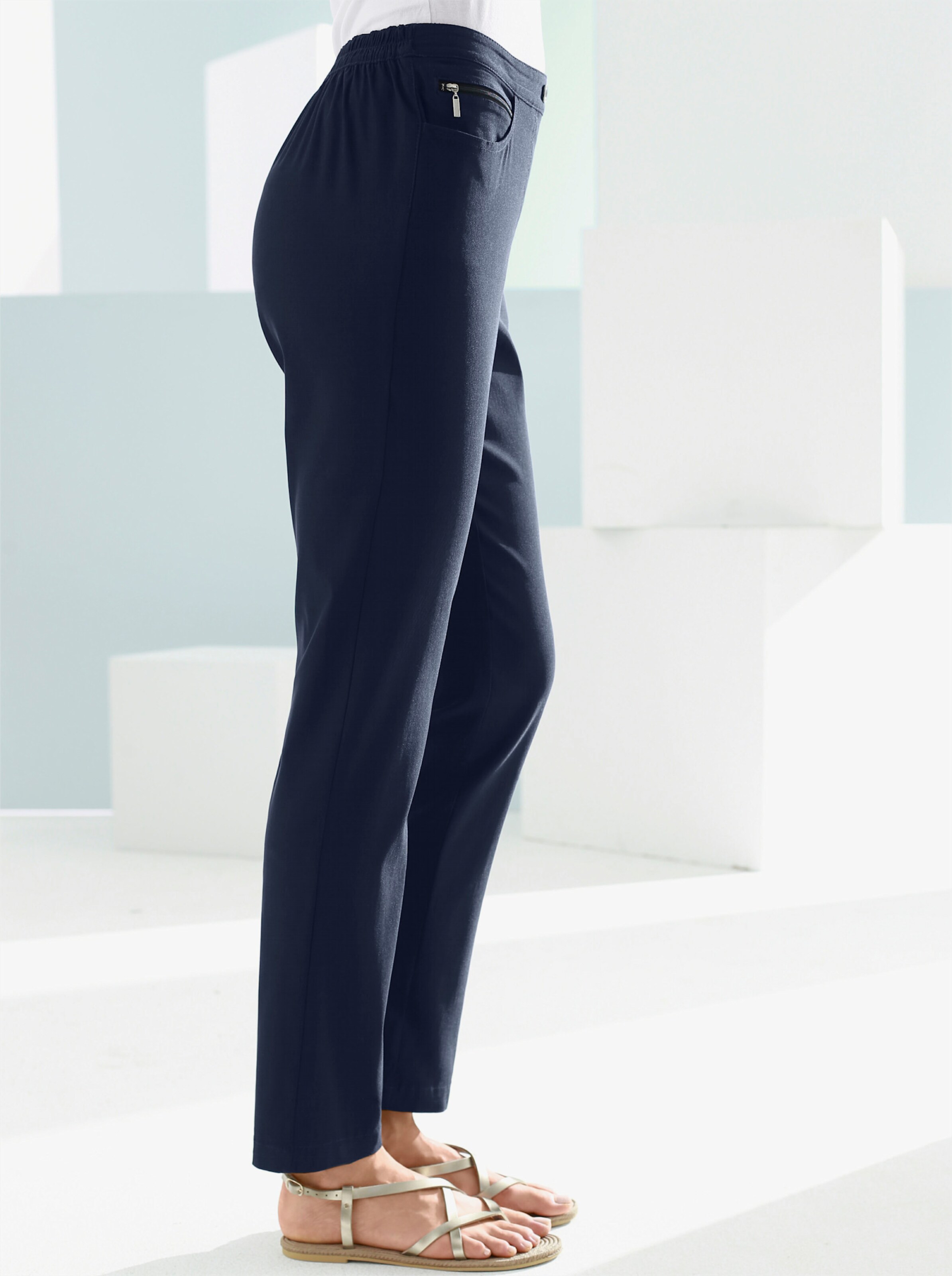 Bengalinhose mit Zierreißverschlüssen