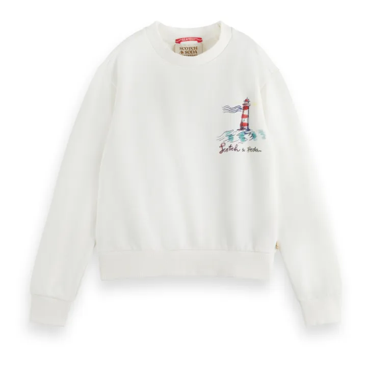 Scotch & Soda Sweat By The Rivers | Blanc