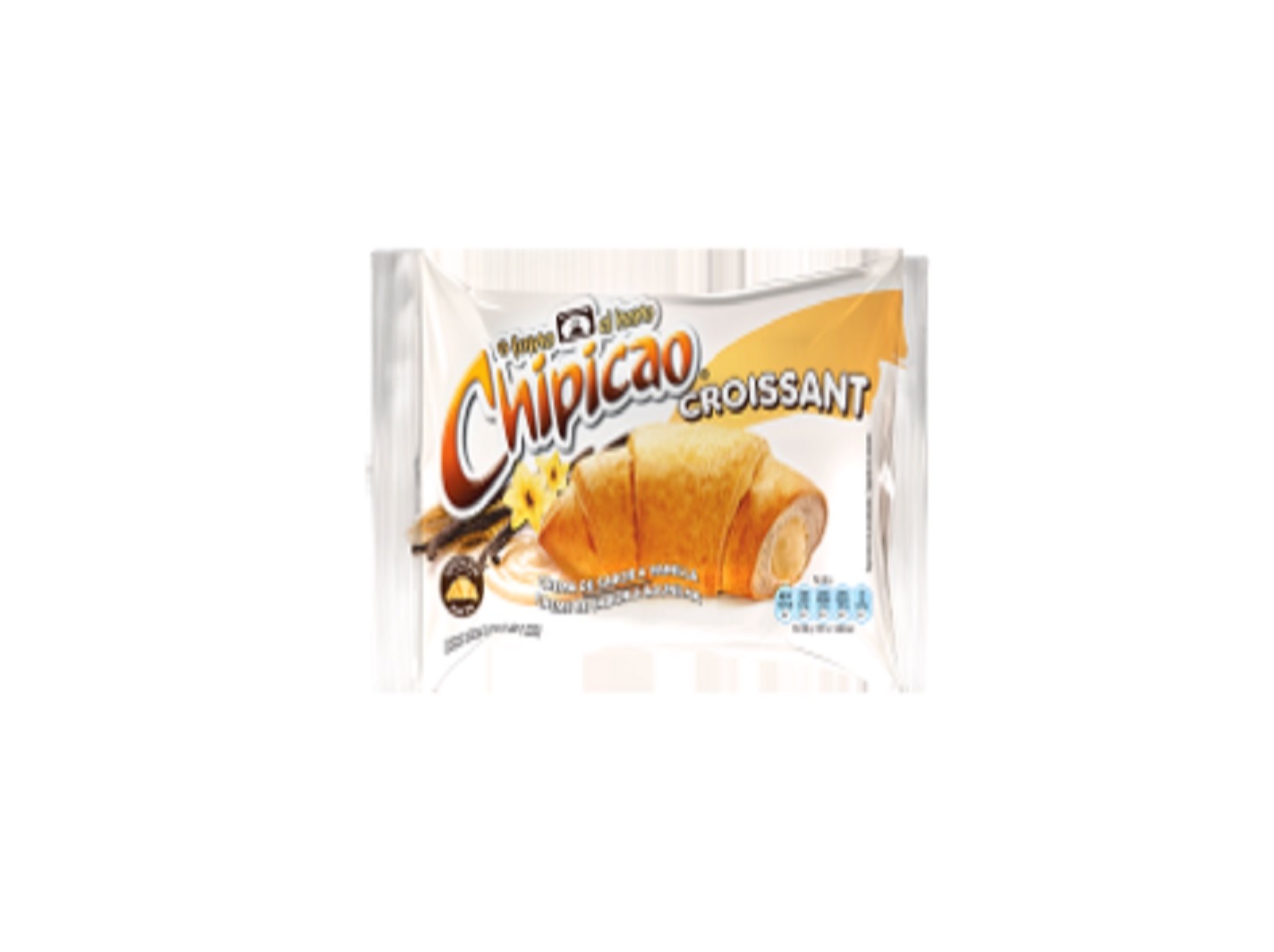 CROISSANTS CHIPICAO BAUNILHA 50G
