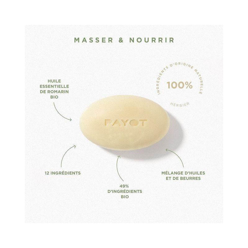 Barre de massage romarin Herbier Payot 50g