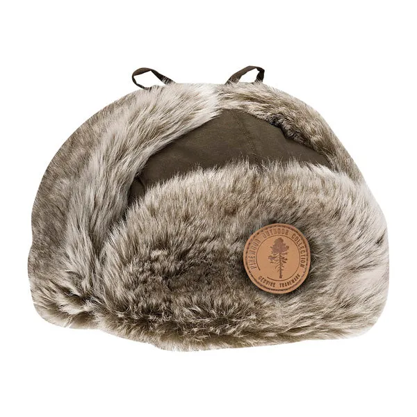 Pinewood -  Pinewood Winterkappe Murmansk Hat suede brown