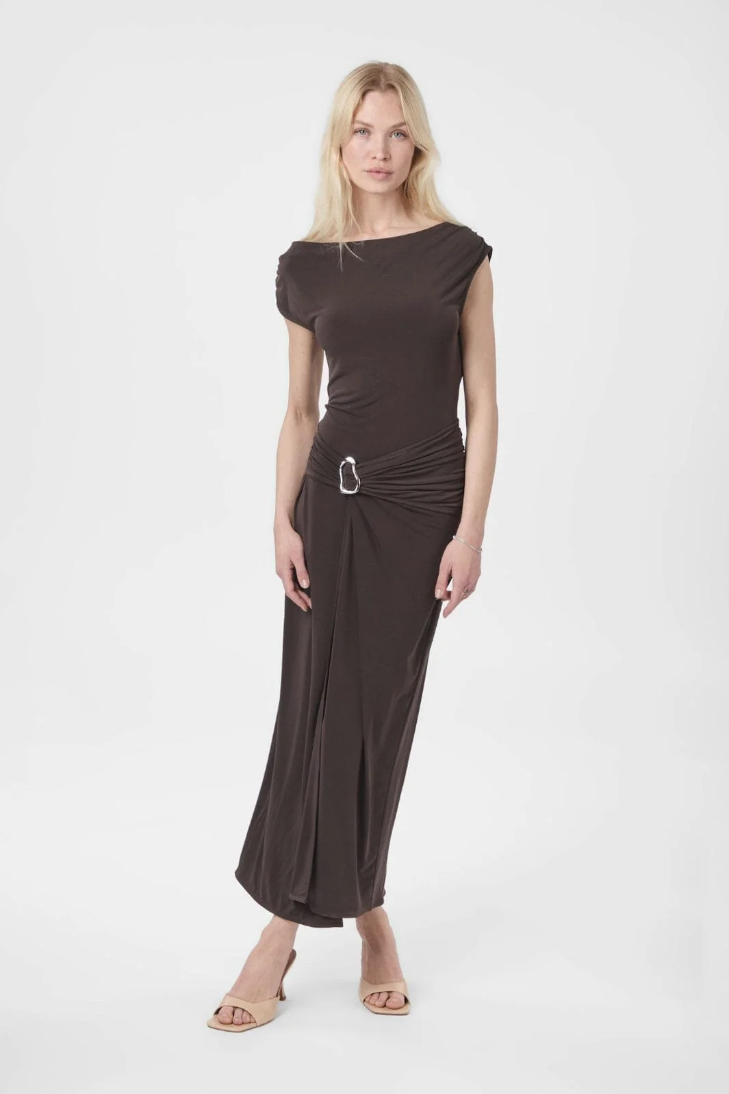 Neo Noir Minja Drapy Dress 165728