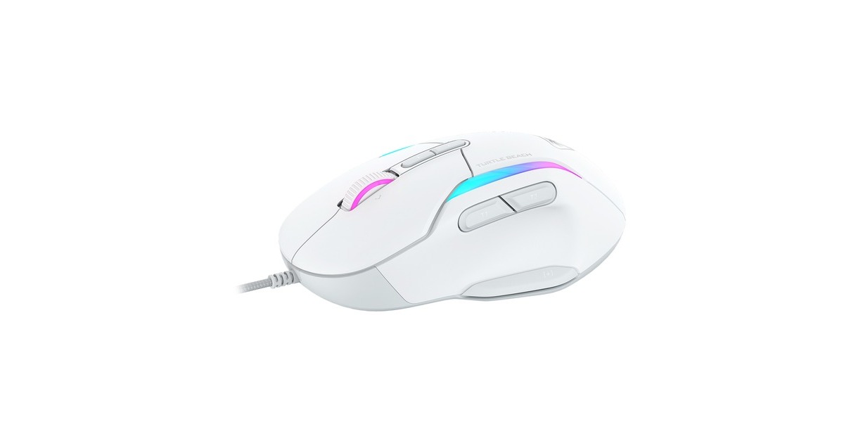 Turtle BeachKone II gaming muis  (Wit, 50 - 26.000 Dpi, RGB)