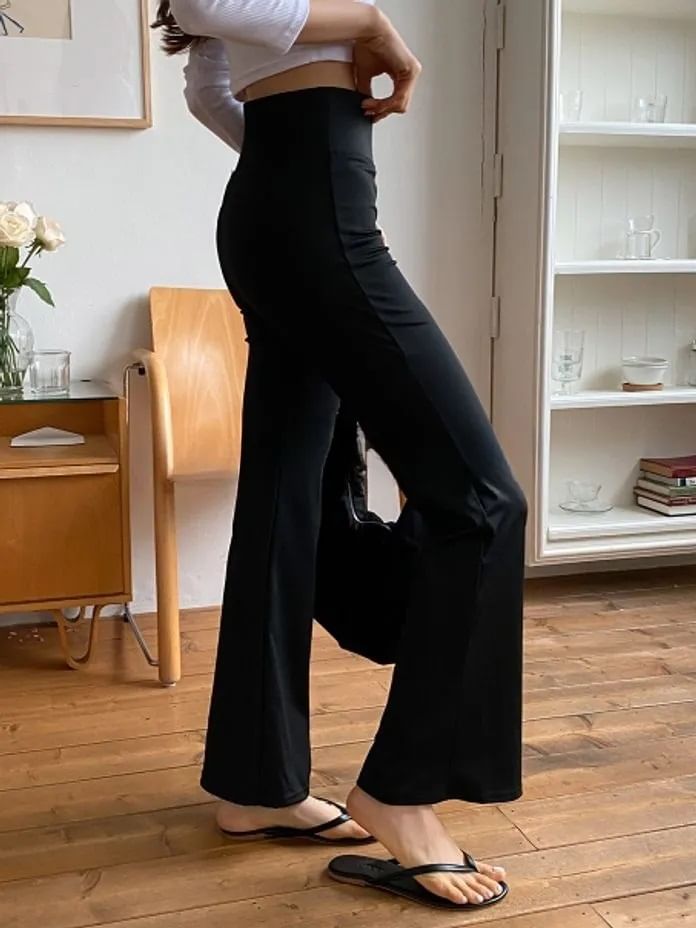 Seoulium - Hoge taille bootcut legging