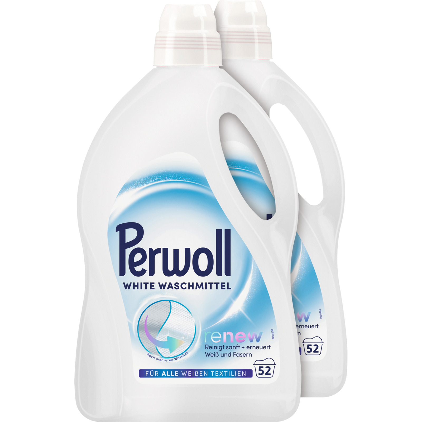 Perwoll Flüssigwaschmittel White 2 x 52 Waschgänge