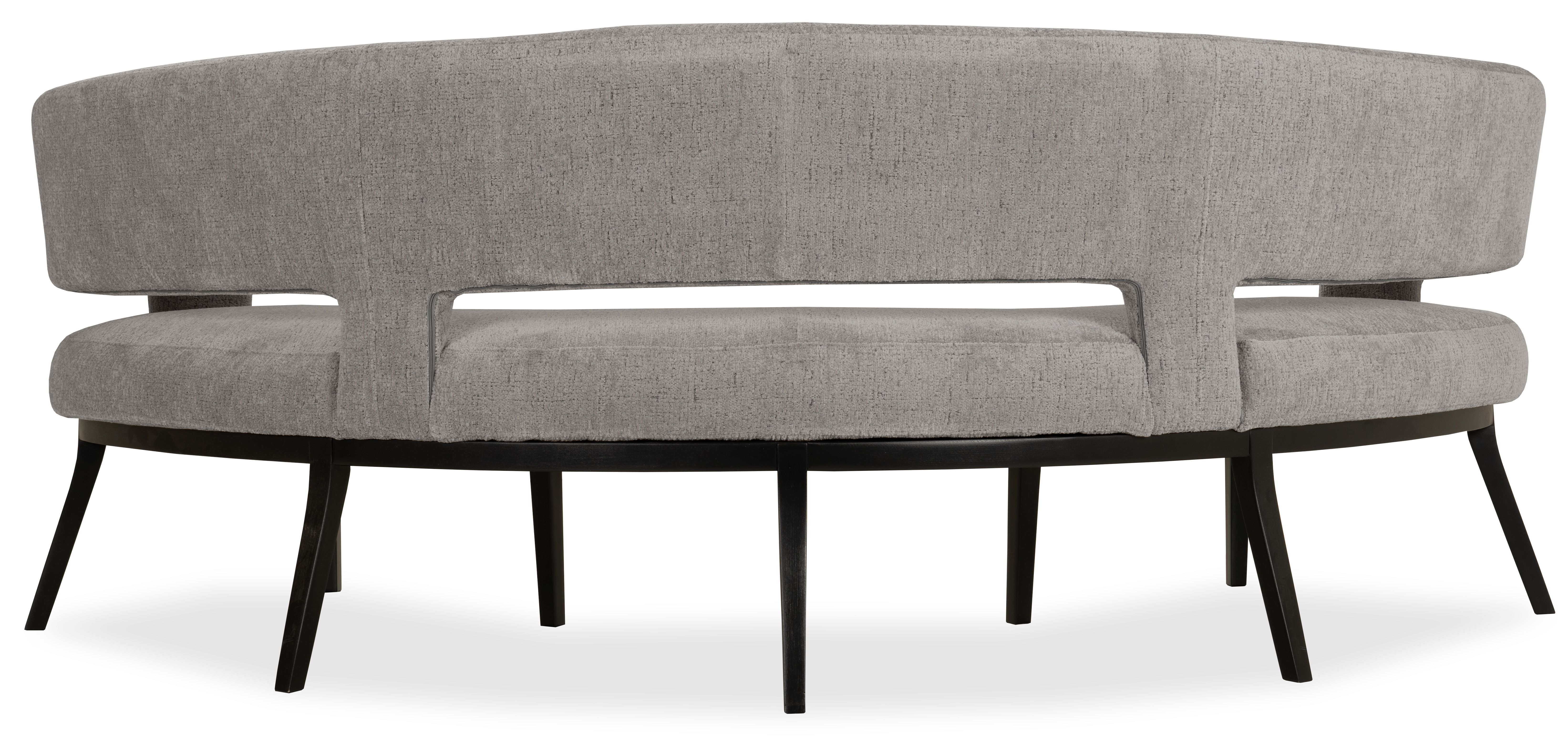 Eetkamerbank rond Merida B240 x D120 x H90 cm