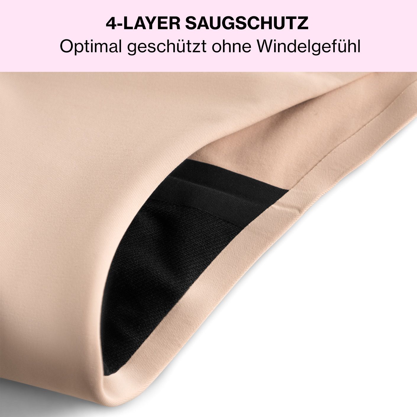 mymonthlys Periodenunterwäsche - Classic Periodenslip LEA beige - mittel