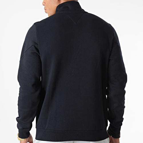 Sweat Col Montant Zippé Essentials 7929 Bleu Marine