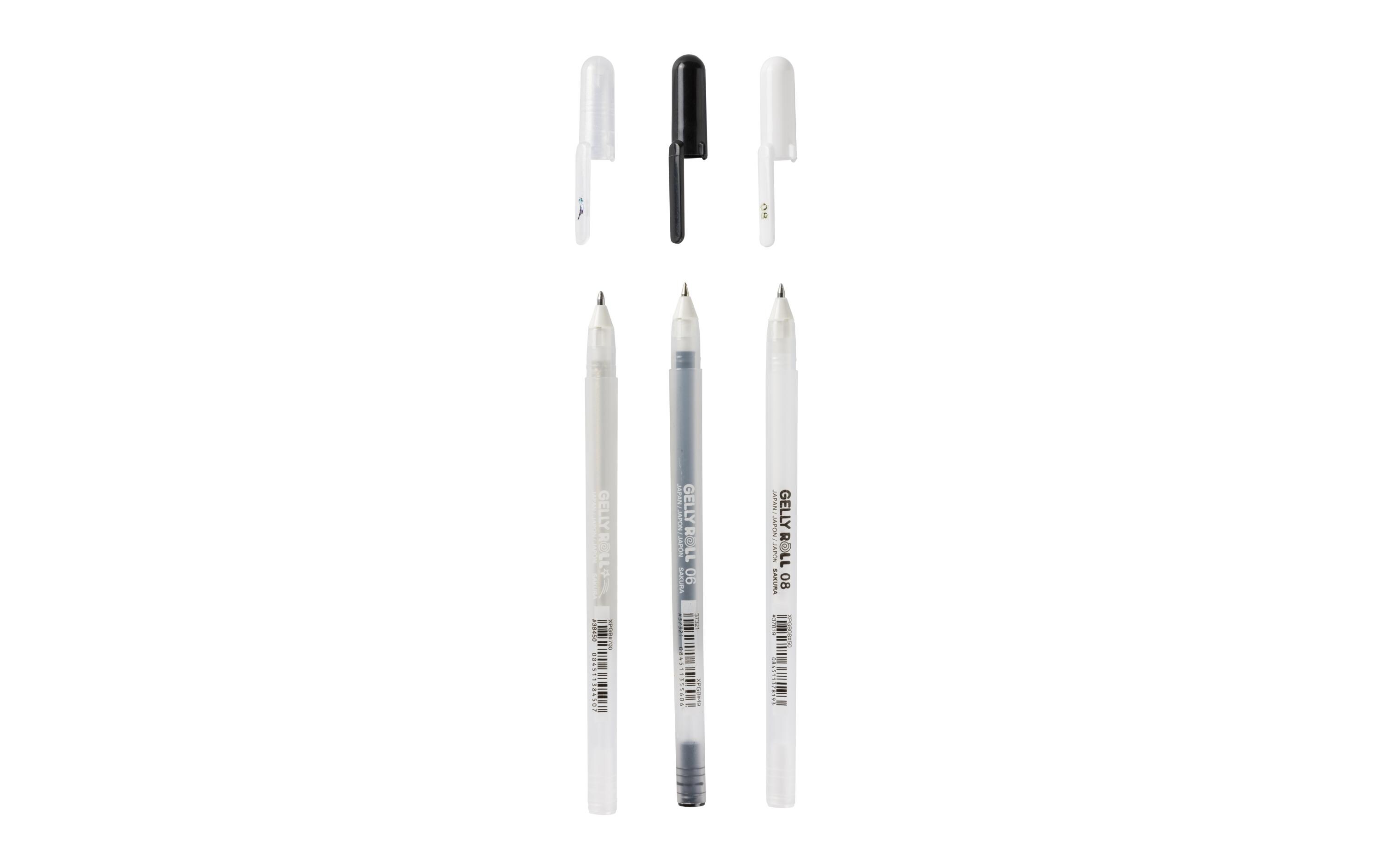 Gelschreiber Gelly Roll Basic Sparkle 3er-SetGelpen Set mit den beliebtesten Basisfarben