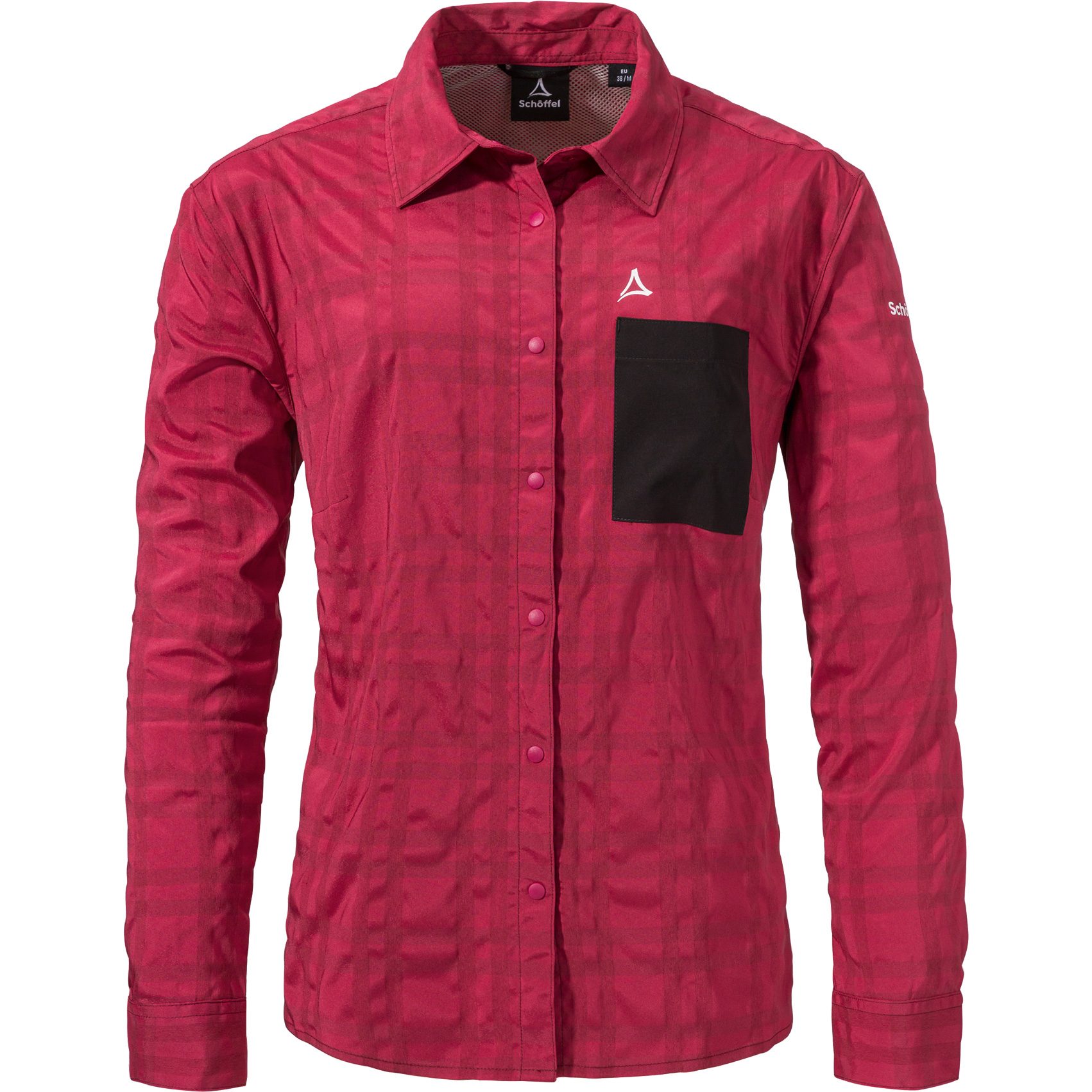 Schöffel Jalpuh Bike Bluse Damen merlot