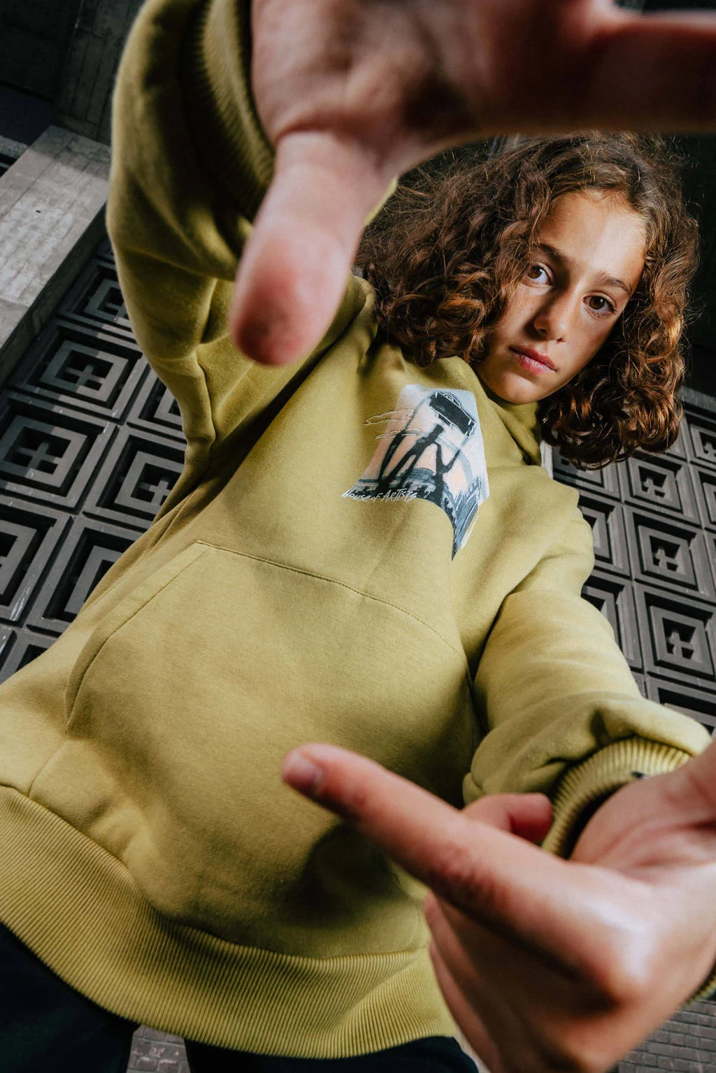 House of Artists sweater groen