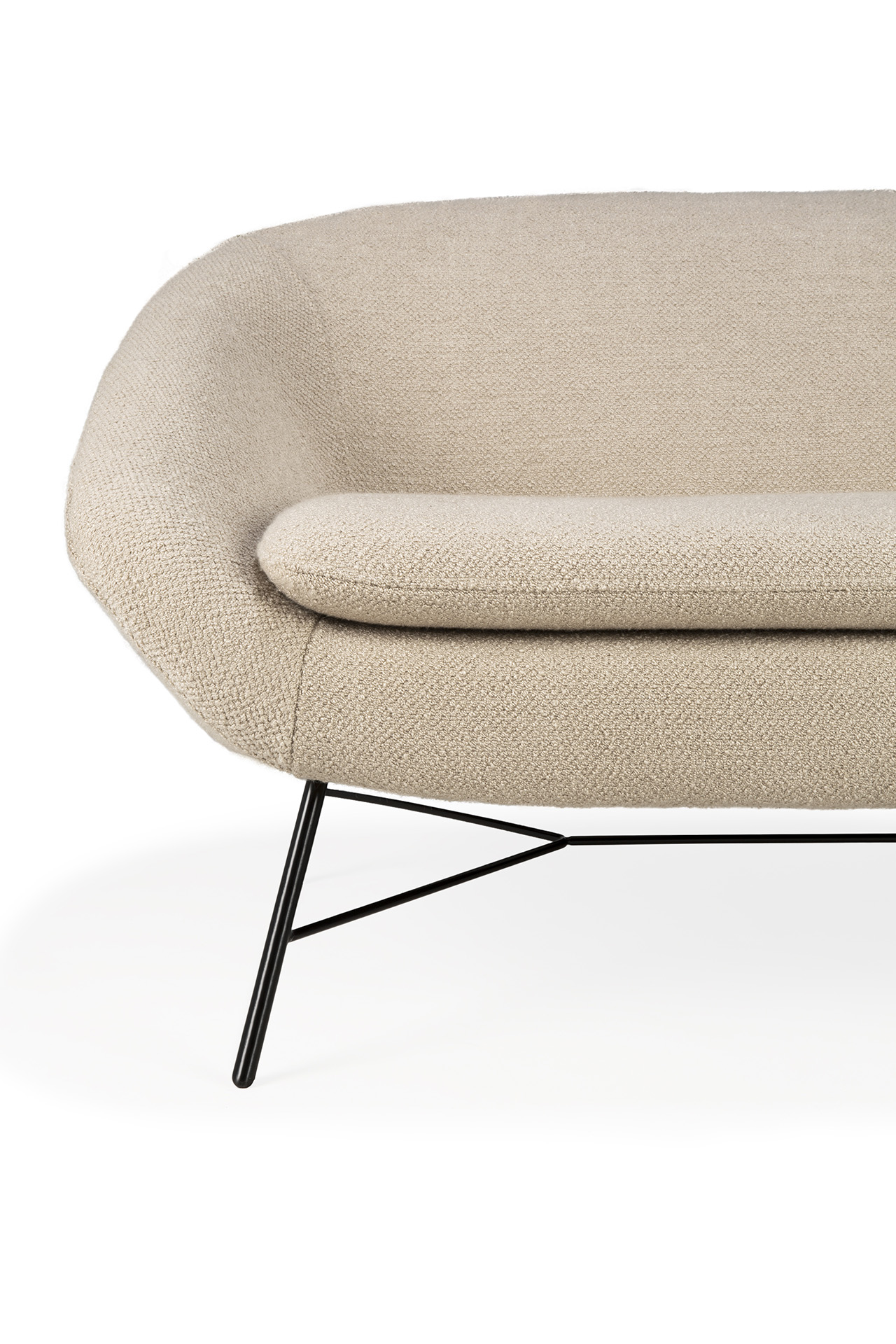 Barrow sofa - 2 seat - off white